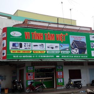 Biển hiệu bằng tôn