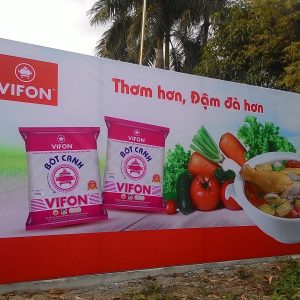 Biển quảng cáo in bạt