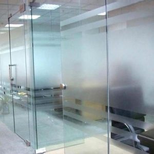 Decal dán kính mờ